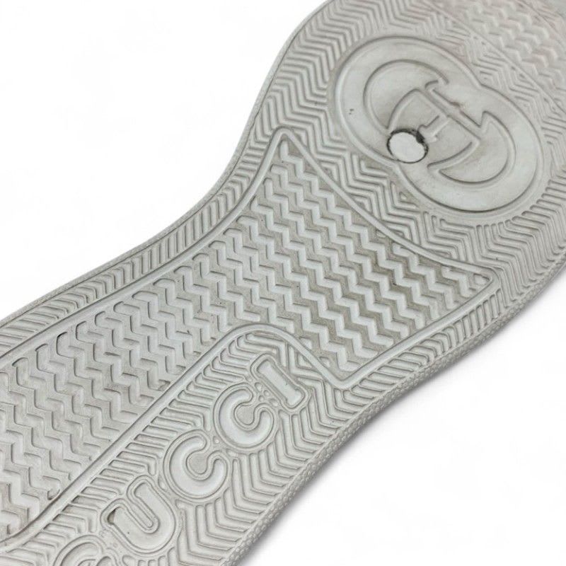 Gucci Sneakers Shoes Leather White GG Embossed Interlocking G Logo — view 8