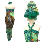 Hermes Pareo Shawl Cotton Jungle Love Aq2630 — view 4