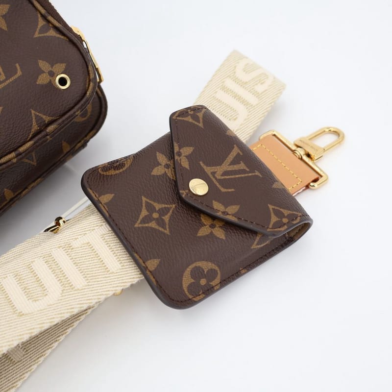 Louis Vuitton Utility Crossbody Bag Leather Monogram — view 2