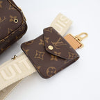 Louis Vuitton Utility Crossbody Bag Leather Monogram — view 2