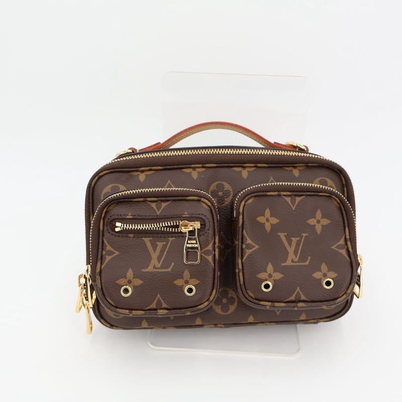 Louis Vuitton Utility Crossbody Bag Leather Monogram — view 6