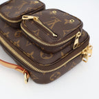 Louis Vuitton Utility Crossbody Bag Leather Monogram — view 7