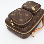 Louis Vuitton Utility Crossbody Bag Leather Monogram — view 9