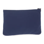 Hermes Trousse Flat MM Neobain Pouch Nylon Polyurethane Navy — view 3