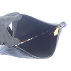 Hermes Trousse Flat MM Neobain Pouch Nylon Polyurethane Navy — view 6