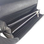 Gucci Blondi Continental Wallet aacp7 1000 Long Leather Black — view 6
