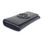 Gucci Blondi Continental Wallet aacp7 1000 Long Leather Black — view 4