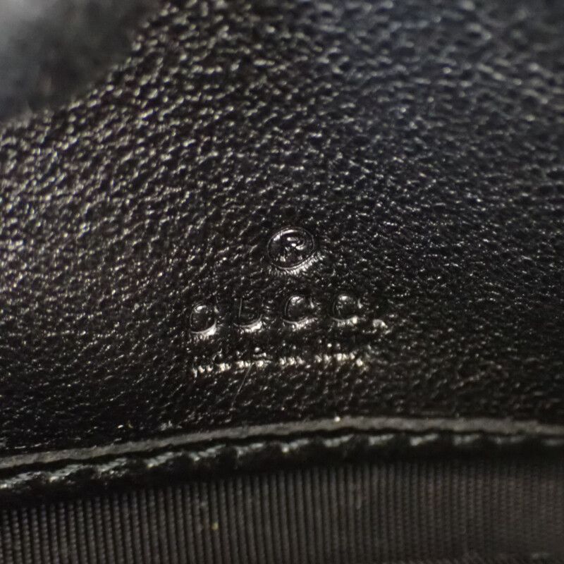 Gucci Blondi Continental Wallet aacp7 1000 Long Leather Black — view 9