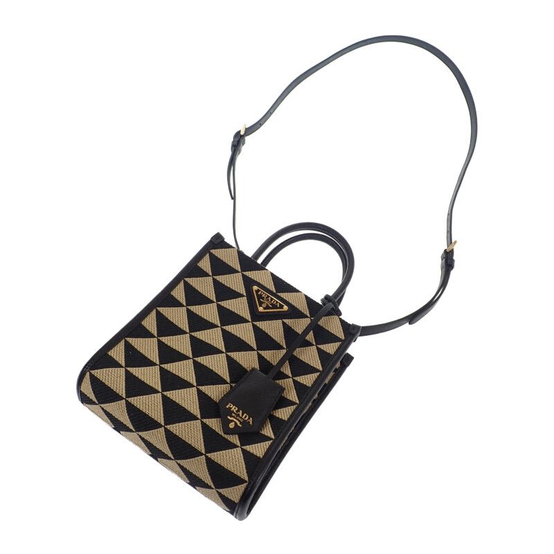 Prada Symbol Embroidered Mini Bag 1 Ba3552 Fklf0 Y30 2-Way Shoulder — view 4