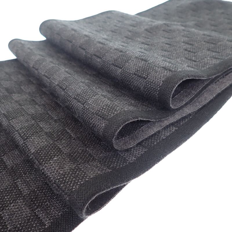 Louis Vuitton Scarf Neo Petit Damier Wool Black — view 3