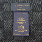 Louis Vuitton Scarf Neo Petit Damier Wool Black — view 5