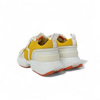 Hermes Giga Sneakers Shoes Fabric Leather Yellow White — view 4