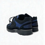Chanel Sneakers Shoes Fabric Black Blue Coco Mark Metallic — view 4