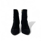 Louis Vuitton Ultimate Line Boots Short Shoes Suede Black Gold Ankle — view 2