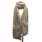 Louis Vuitton Echarpe Elna Scarf Beige New Vintage Aq3771 — view 2