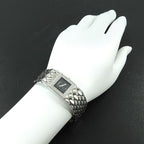 Chanel Quilted H0489 Diamond Bezel Vintage Watch Black Quartz — view 4