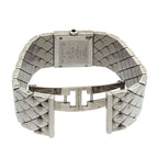 Chanel Quilted H0489 Diamond Bezel Vintage Watch Black Quartz — view 5