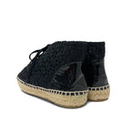 Chanel Sneakers Shoes Fabric Patent Black Coco Mark Espadrilles Lace — view 4