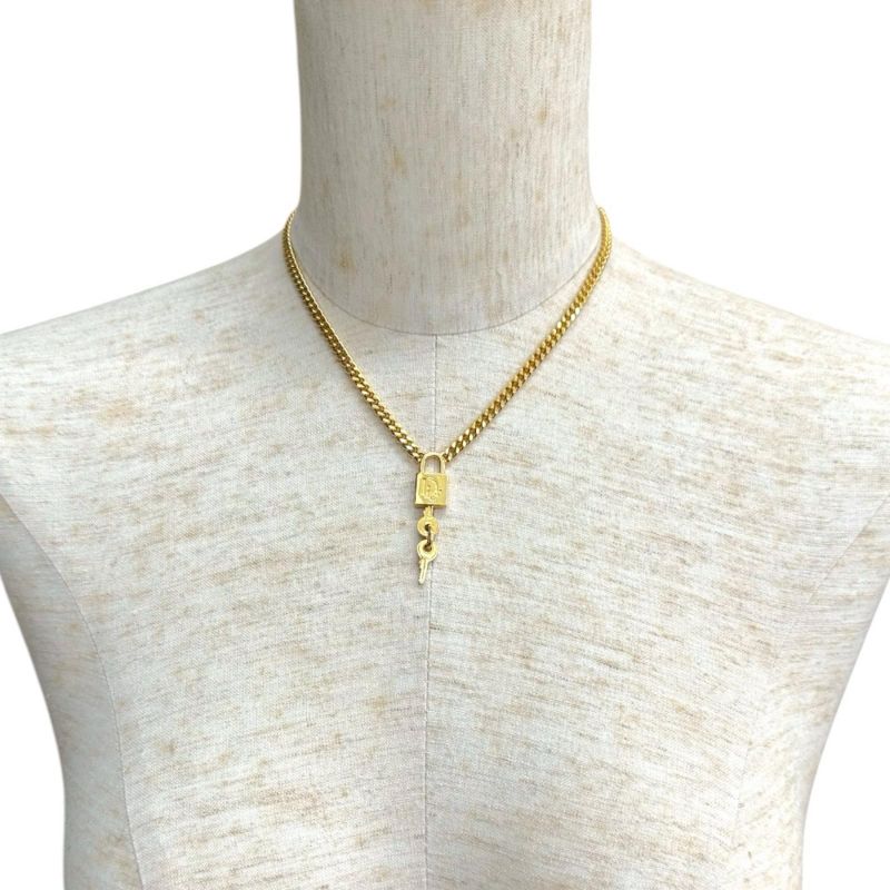 Dior Padlock Necklace — view 7