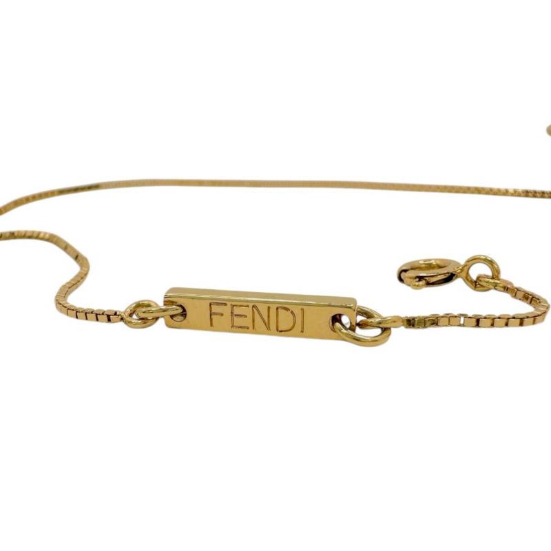 Fendi Studded Initial I Necklace — view 5