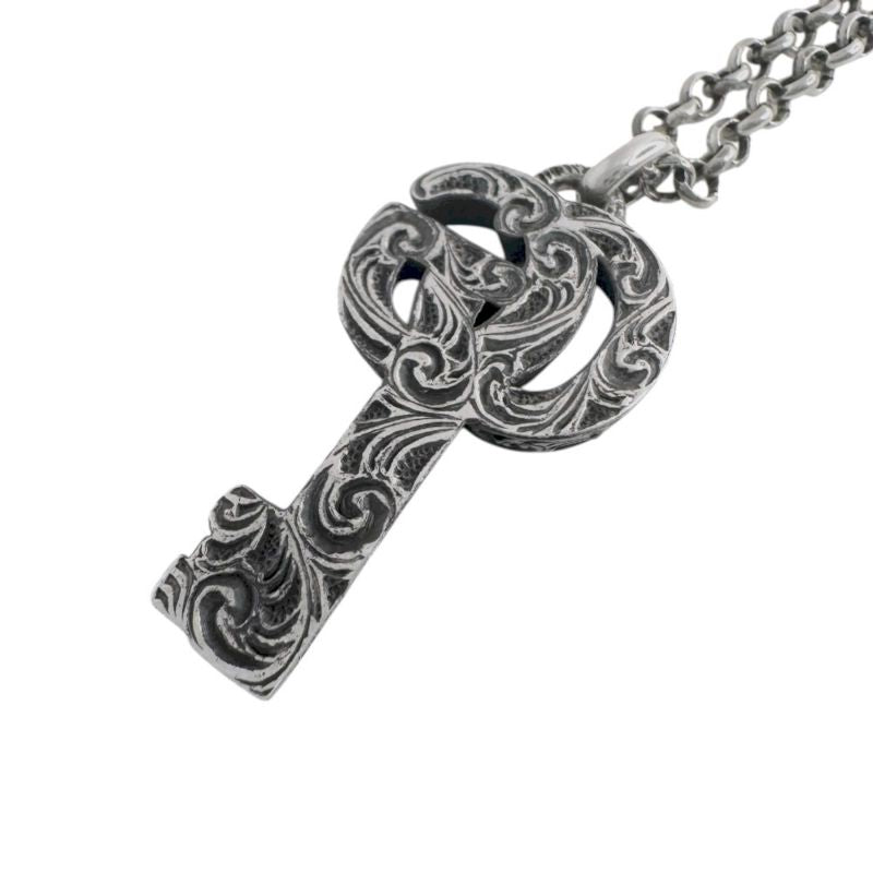 Gucci Arabesque Key Motif Necklace — view 4