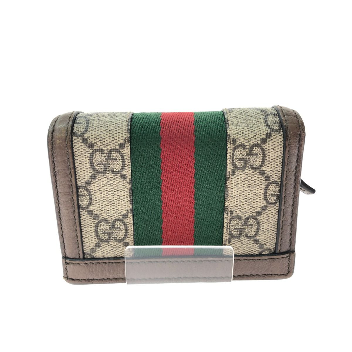 Gucci Bifold Wallet Compact GG Supreme Ophidia — view 3
