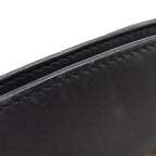 Gucci Shoulder Bag GG Marmont Ally Leather Black Gold Hardware Tote — view 8