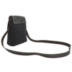 Hermes Shoulder Bag Herbag Her TPM Leather Toile Officier Black Silver — view 2