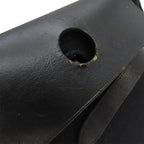 Hermes Shoulder Bag Herbag Her TPM Leather Toile Officier Black Silver — view 8