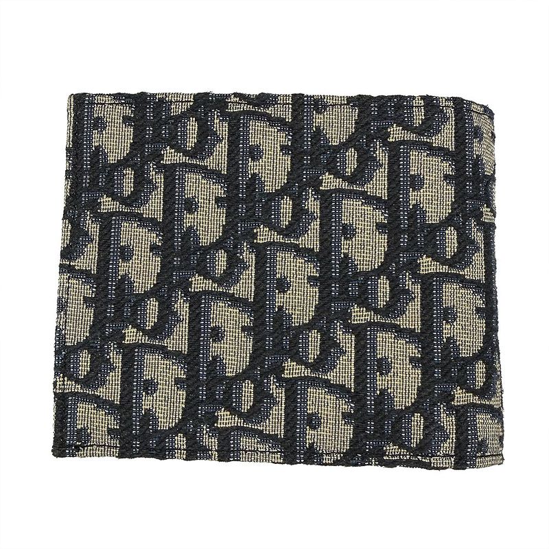 Dior Oblique Bifold Beige Wallet — view 2