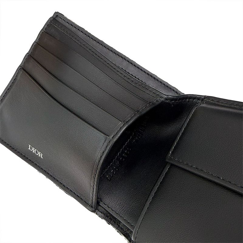 Dior Oblique Bifold Beige Wallet — view 7