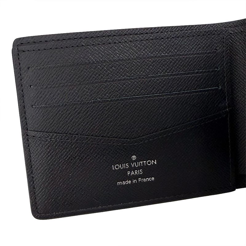 Louis Vuitton Monogram Eclipse Reverse Portefeuille Scuffander Bifold Wallet — view 4