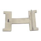Hermes Constance Reversible 80 Belt Togo Vauchamonie Black Silver Hardware — view 5