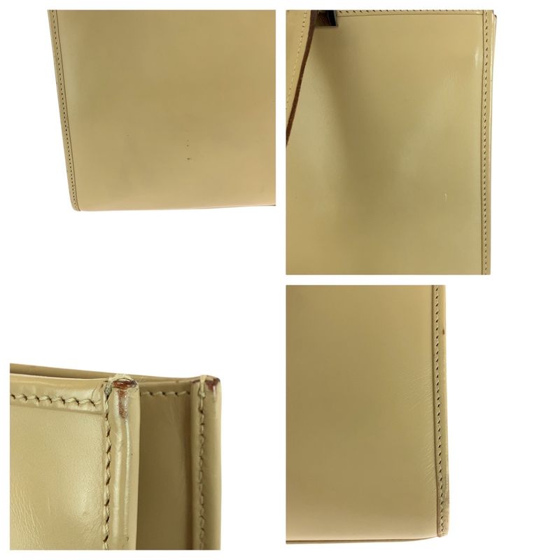 Gucci Jackie Beige Silver Hardware Leather 002 1064 Tote Handbag — view 5