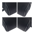 Gucci Sherry Line Black Silver Hardware Canvas Leather Second Bag Pouch — view 6