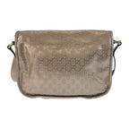 Gucci GG Imprime Metallic Brown Silver Hardware Shoulder Bag — view 2