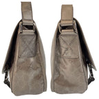 Gucci GG Imprime Metallic Brown Silver Hardware Shoulder Bag — view 7