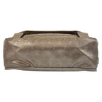 Gucci GG Imprime Metallic Brown Silver Hardware Shoulder Bag — view 9