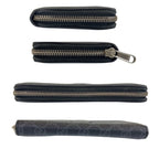 Gucci Interlocking Black GG Supreme Canvas Leather Long Wallet — view 9