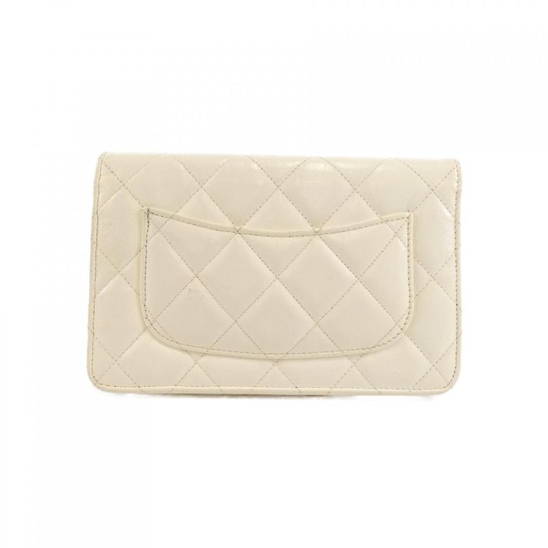 Chanel Ap2548 Chain White Gold Wallet — view 2