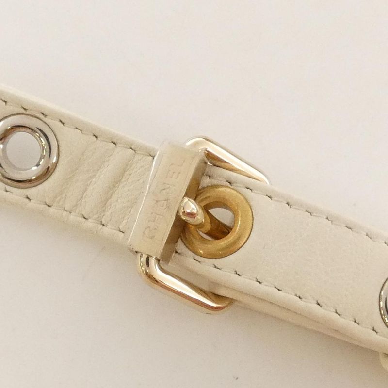 Chanel Ap2548 Chain White Gold Wallet — view 9