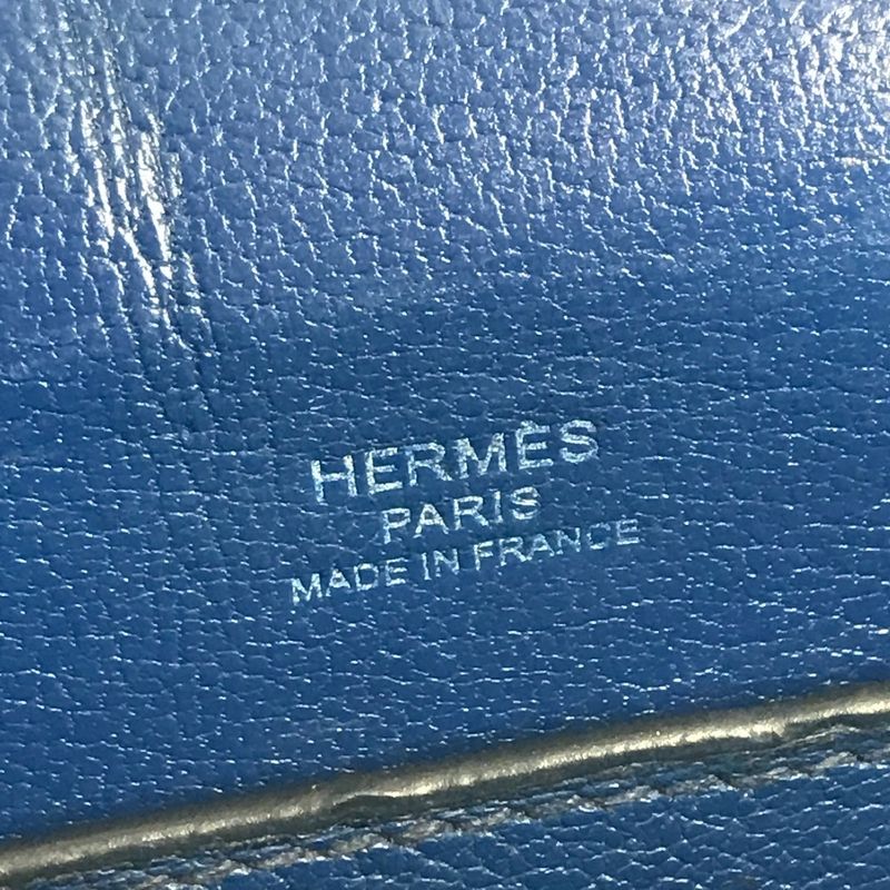 Hermes Shoulder Bag Octagon Epson Blue — view 6