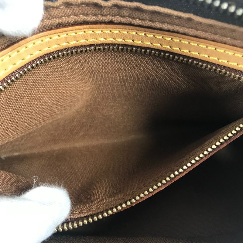 Louis Vuitton Shoulder Bag Trotter Monogram Canvas Brown — view 6