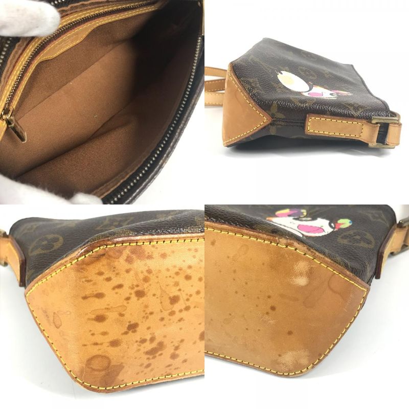Louis Vuitton Shoulder Bag Trotter Monogram Canvas Brown — view 8