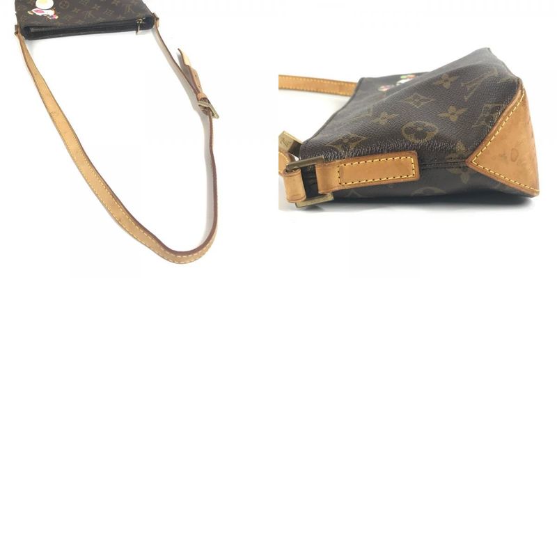 Louis Vuitton Shoulder Bag Trotter Monogram Canvas Brown — view 9