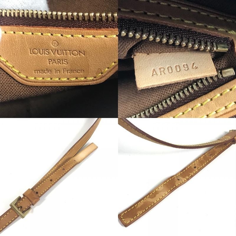 Louis Vuitton Shoulder Bag Trotter Monogram Canvas Brown — view 7
