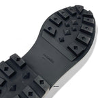 Hermes Funk Boots Short Shoes Leather Black Silver Kelly Hardware Lace Up — view 8