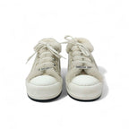 Christian Dior Walkn Sneakers Shoes Fabric Mouton Beige White Logo — view 2