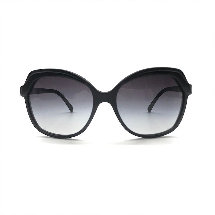 Chanel CC Logo Sunglasses Eyewear Black Case — view 3