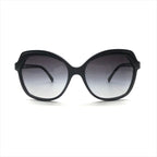 Chanel CC Logo Sunglasses Eyewear Black Case — view 3